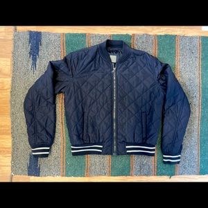Gap Women’s Quilted Bomber Jacket